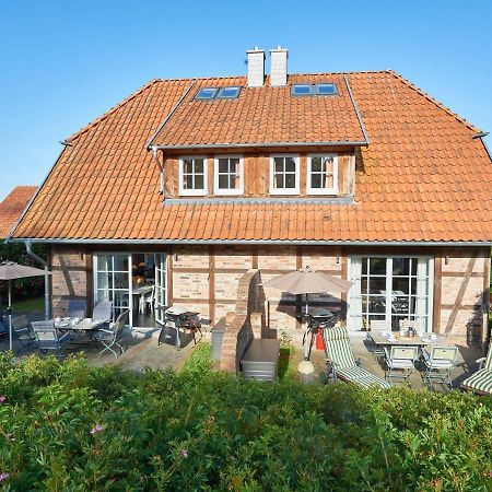 Fachwerkhaeuser Seedorf - Haushaelfte "Sophie Charlott" Mit Kamin Und Terrasse Extérieur photo