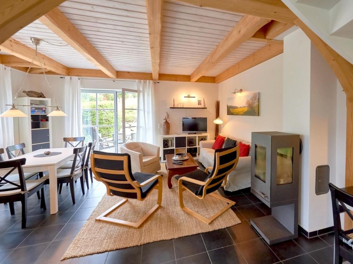 Fachwerkhaeuser Seedorf - Haushaelfte "Sophie Charlott" Mit Kamin Und Terrasse Extérieur photo