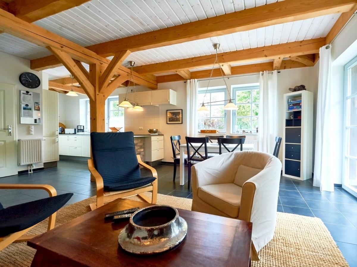 Fachwerkhaeuser Seedorf - Haushaelfte "Sophie Charlott" Mit Kamin Und Terrasse Extérieur photo