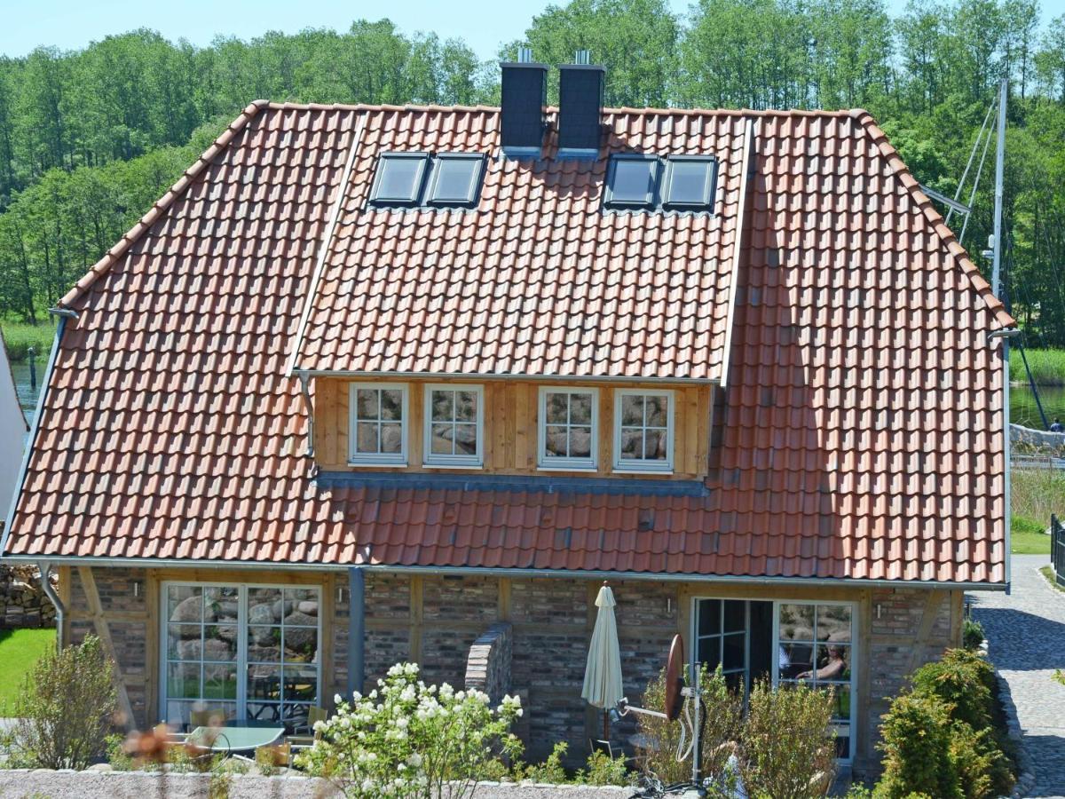 Fachwerkhaeuser Seedorf - Haushaelfte "Sophie Charlott" Mit Kamin Und Terrasse Extérieur photo