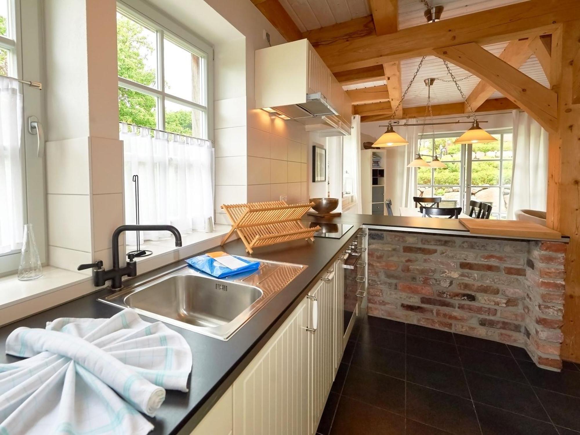Fachwerkhaeuser Seedorf - Haushaelfte "Sophie Charlott" Mit Kamin Und Terrasse Extérieur photo